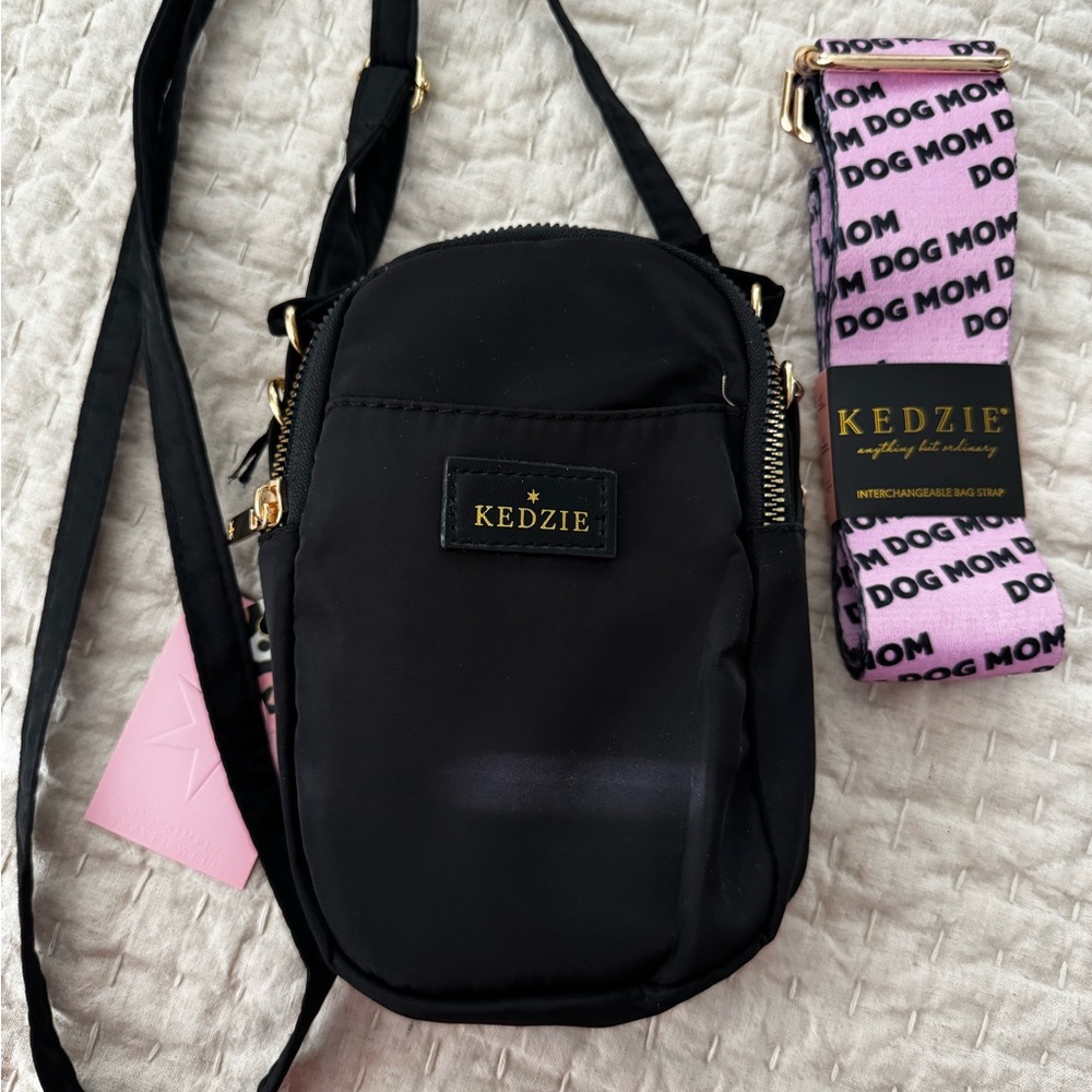 Kedzie Black Crossbody Bag